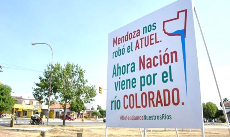 La Pampa sube la apuesta por Portezuelo y el Atuel: “Mendoza nunca cumplió y prentende manejar los ríos”