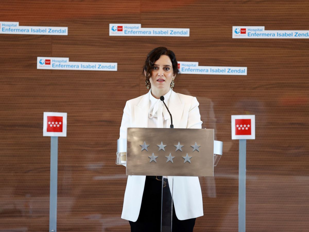Foto: La presidenta de la Comunidad de Madrid, Isabel Díaz Ayuso. (EFE)