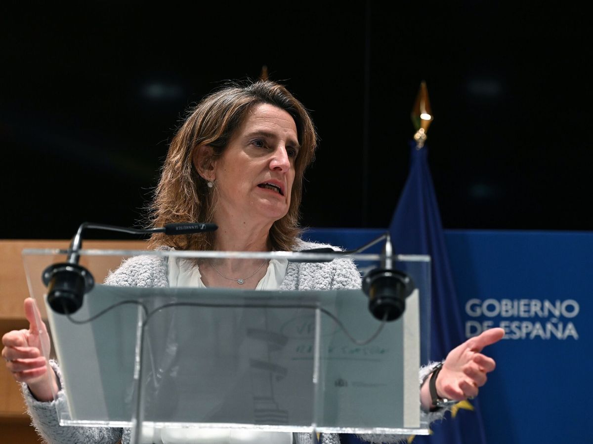 Foto: La ministra de Transición Ecológica, Teresa Ribera. (Fernando Villar/EFE)