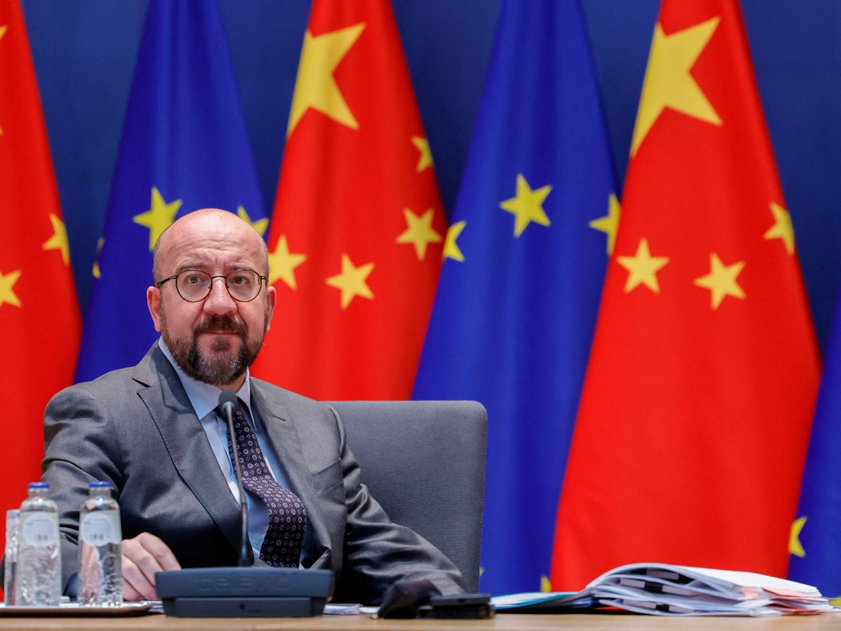 Foto: Charles Michel. (Reuters/Olivier Matthys)