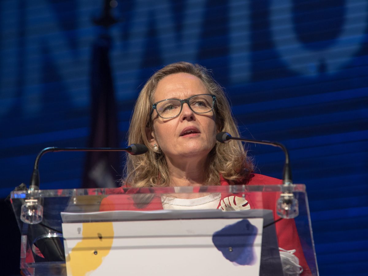 Foto: La vicepresidenta económica, Nadia Calviño. (EFE/Atienza)