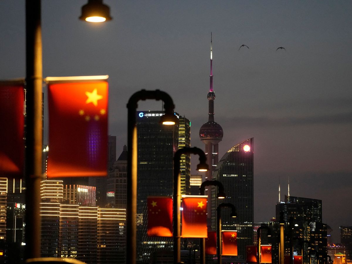Foto: Confinamiento en el distrito de Pudong, Shanghái (Reuters)