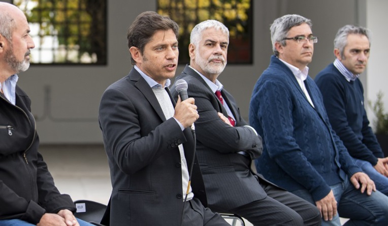 Kicillof y un mensaje a la interna: lanzó su plan contra la inflación acompañado por Feletti