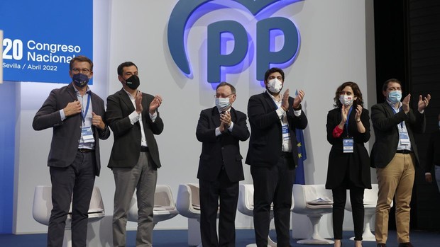 Mañueco y López Miras, los menos fuertes en Génova