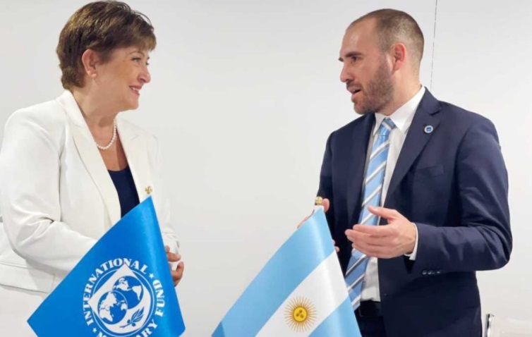 Martín Guzmán se reunirá este viernes con Kristalina Georgieva en Washington