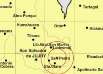 Un fuerte sismo de 4.2 grados sacudió Jujuy y fue percibido en Salta