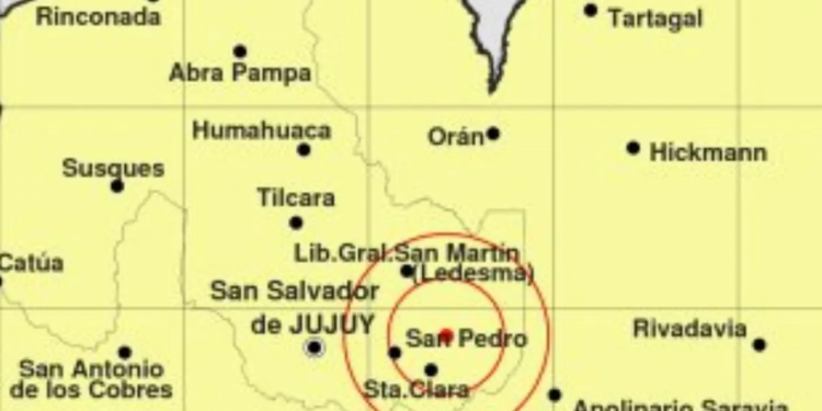 Un fuerte sismo de 4.2 grados sacudió Jujuy y fue percibido en Salta