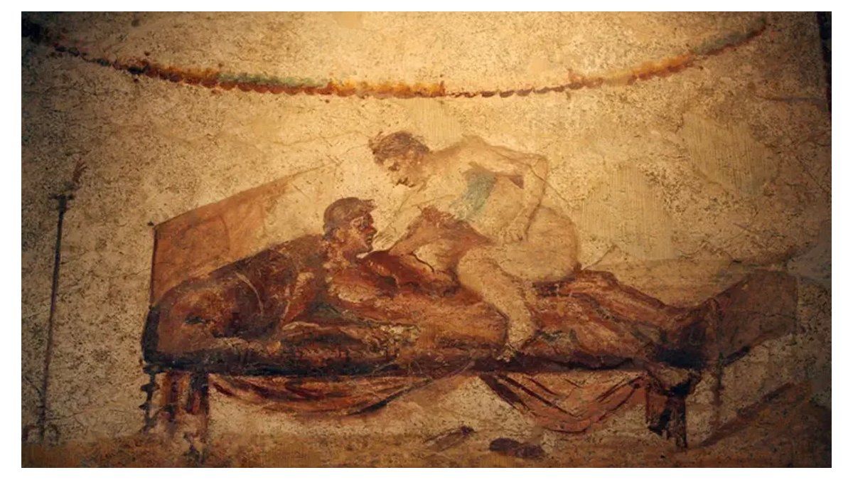 Una exhibición de arte erótico recupera obras de arte halladas en las ruinas de Pompeya