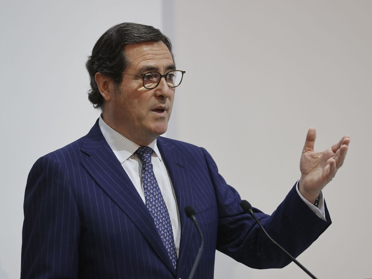Foto: El presidente de la CEOE, Antonio Garamendi. (EFE/Emilio Naranjo)