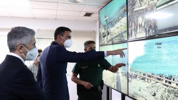 El primer hackeo del teléfono de Sánchez, un día después de su visita a Ceuta por la crisis con Marruecos