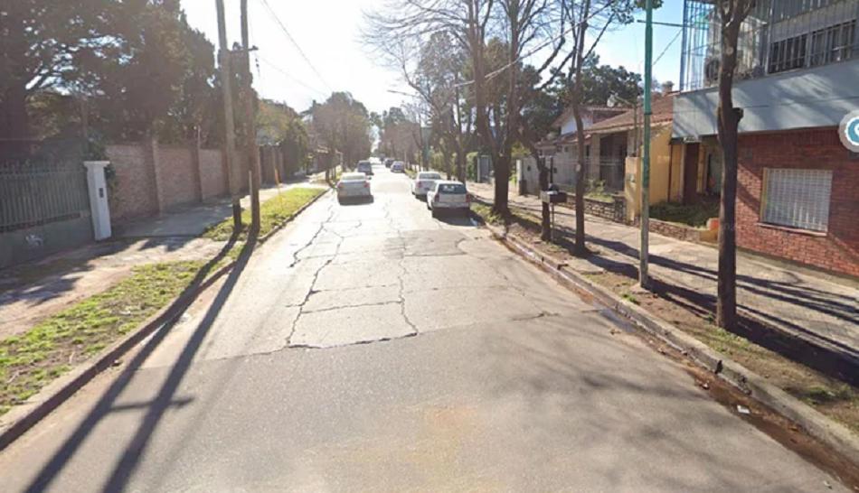 Lugar de femicidio en Monte Grande. Foto: Google Maps.