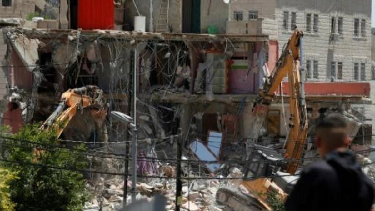 Israel destruye un edificio palestino en Jerusalén Este y deja a 35 personas sin hogar