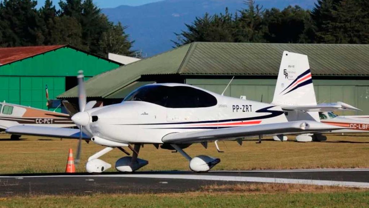 No hay pistas de la avioneta desaparecida al sur de Chubut con 3 ocupantes brasileños