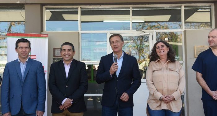 Rodolfo Suarez y Ana María Nadal pusieron en funciones a las nuevas autoridades de Salud del Sur provincial