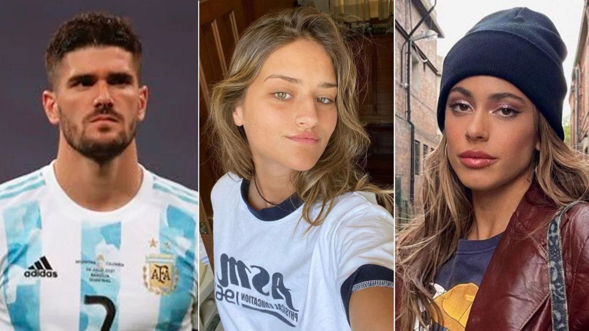 Rodrigo De Paul y Tini Stoessel, desmienten la versión de una tercera en discordia