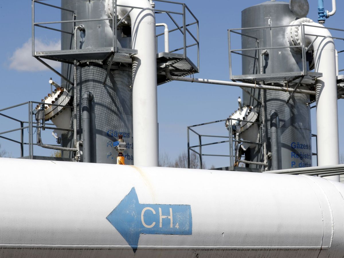 Foto: Planta de gas natural. (EFE/Toms Kalnins)