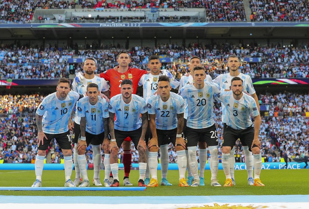 Selección argentina, fútbol, Londres, Finalíssima, NA