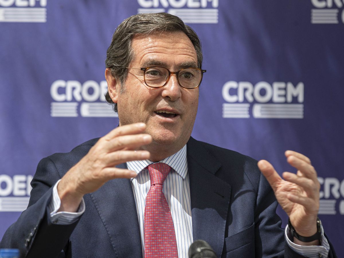 Foto: El presidente de la CEOE, Antonio Garamendi. (EFE/Marcial Guillén)