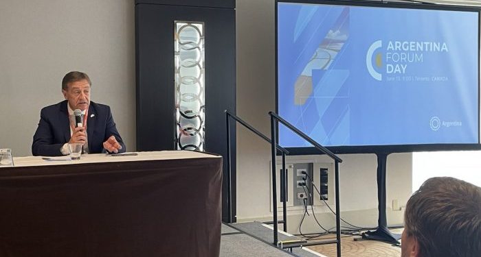 En el “Argentina Forum Day” de Toronto, Suarez habló de Potasio Río Colorado en busca de inversores