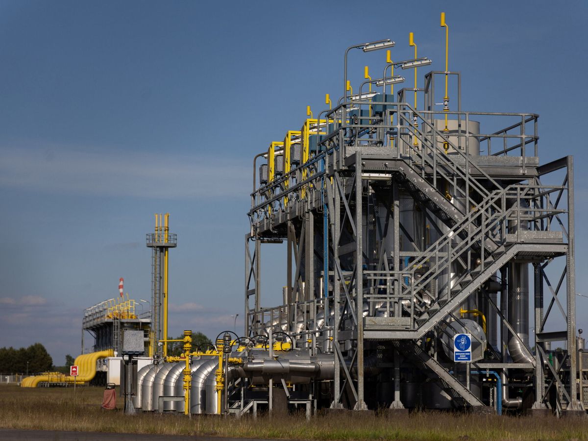 Foto: Estación de gas ruso en Polonia. (-reuters/Kacper Pempel)