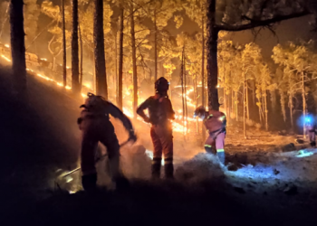 La experiencia de drones en La Palma mejorará la protección contra el fuego en Canarias este verano