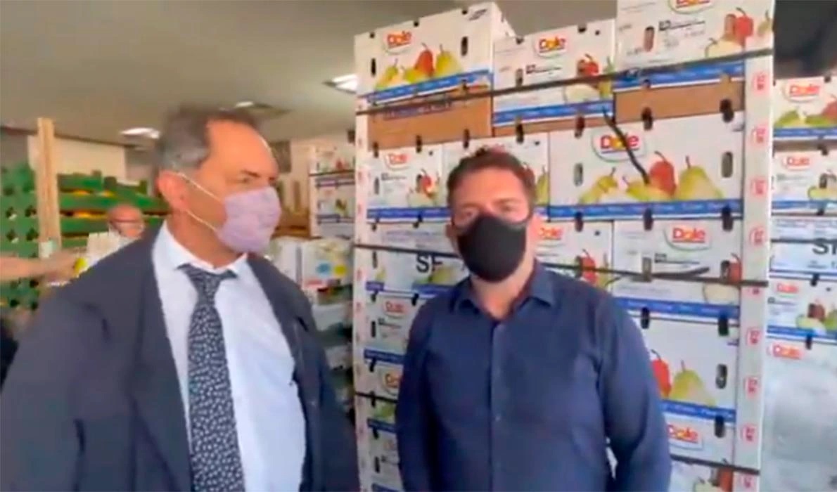 La increíble “pifiada” de Daniel Scioli con las manzanas de Río Negro, Neuquén y Mendoza