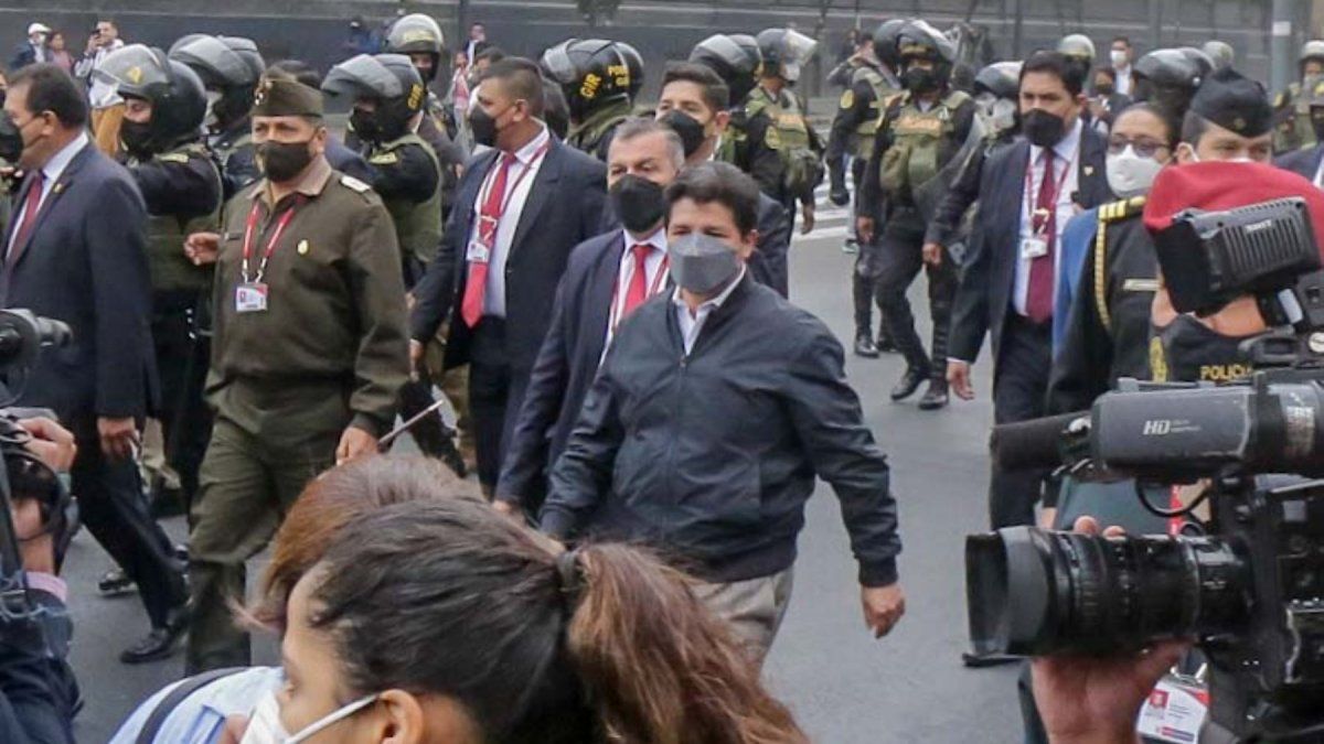 Perú: Pedro Castillo terminó de declarar ante el fiscal de la Nación por las acusaciones de corrupción