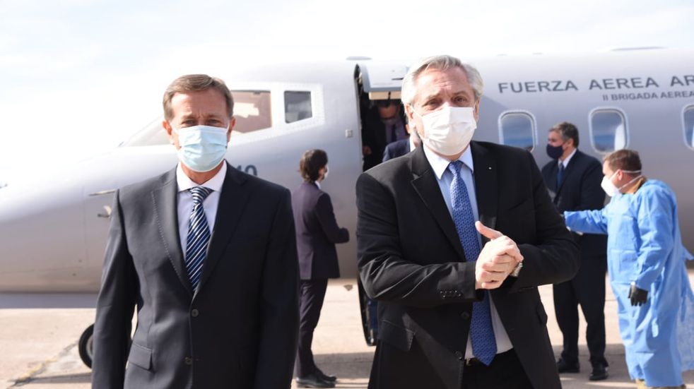 Portezuelo: Rodolfo Suarez se verá con Alberto Fernández e intentará presionar por el laudo