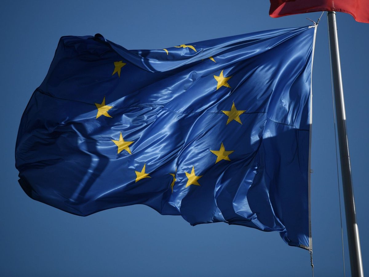 Foto: Bandera de la Unión Europea.