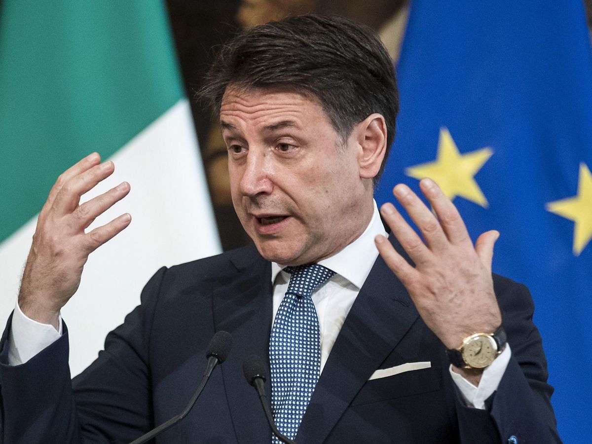 Foto: El primer ministro italiano, Giuseppe Conte. (EFE)