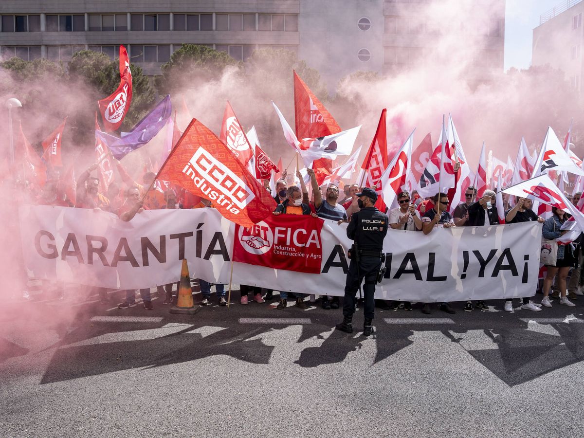 Foto: Manifestación el pasado 6 de mayo en Madrid. (Getty/Europa Press)
