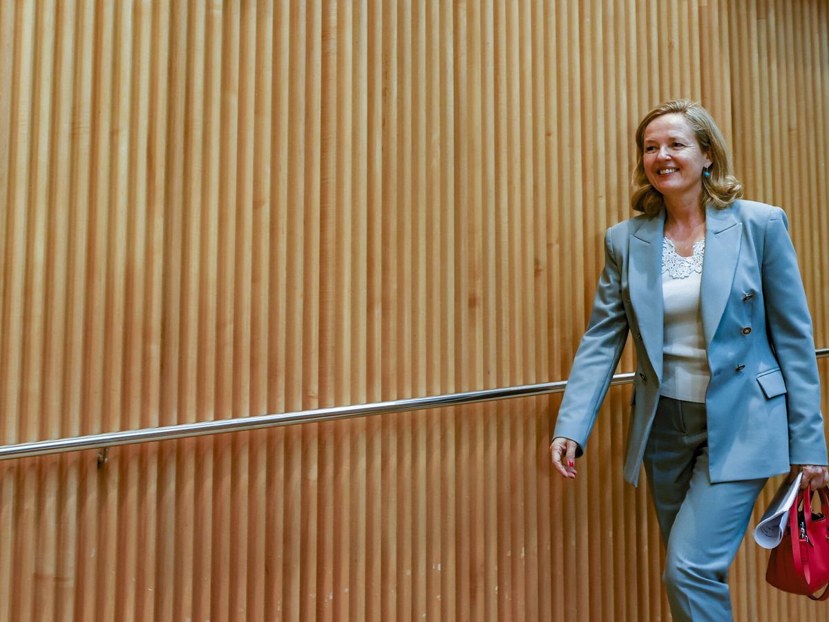 Foto: La vicepresidenta económica, Nadia Calviño. (EFE/Javier Lizón)