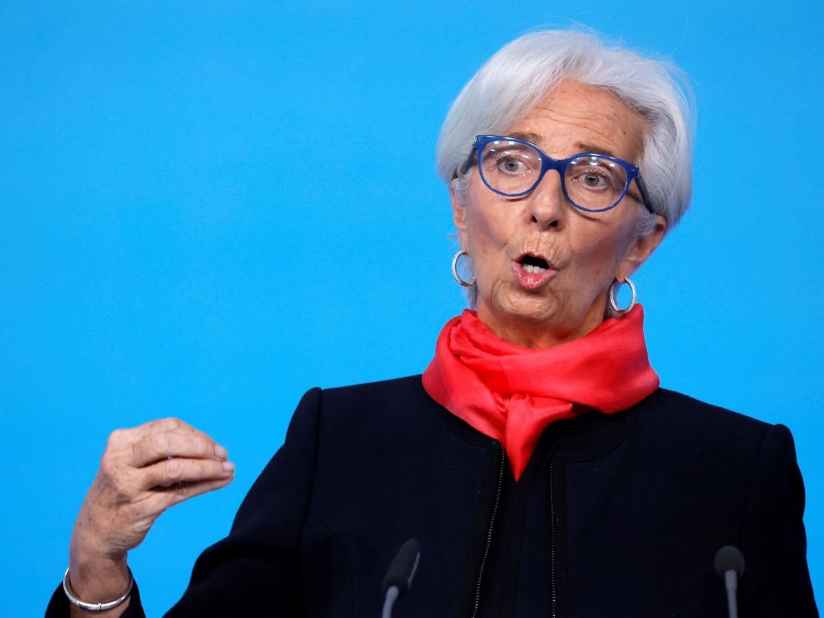 Foto: Christine Lagarde, presidenta del BCE. (EFE/Ronald Wittek)