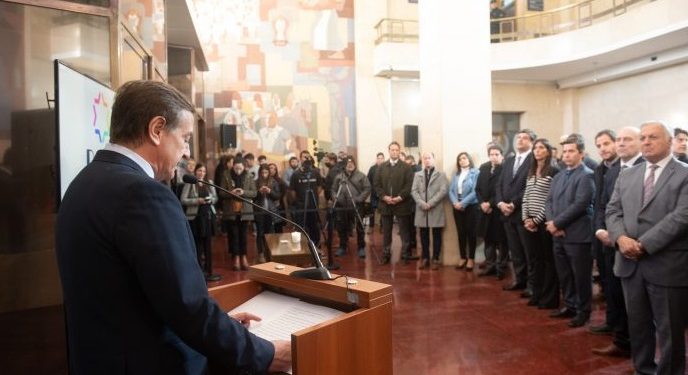 Rodolfo Suarez sobre el atentado a la AMIA: “No merecemos que se mezcle el dolor con la impunidad”