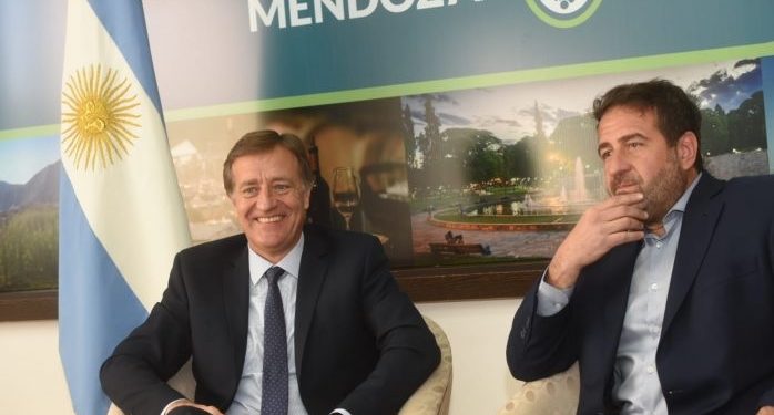 Suarez participó del plan nacional de obra pública y explicó cómo se beneficia Mendoza