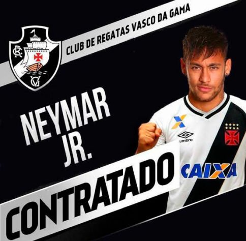 Torcedores sonham com Neymar em clubes brasileiros; veja montagens