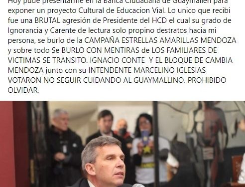 Ahora dicen que la Banca del Vecino del Concejo Deliberante de Guaymallén te trata “re bien”