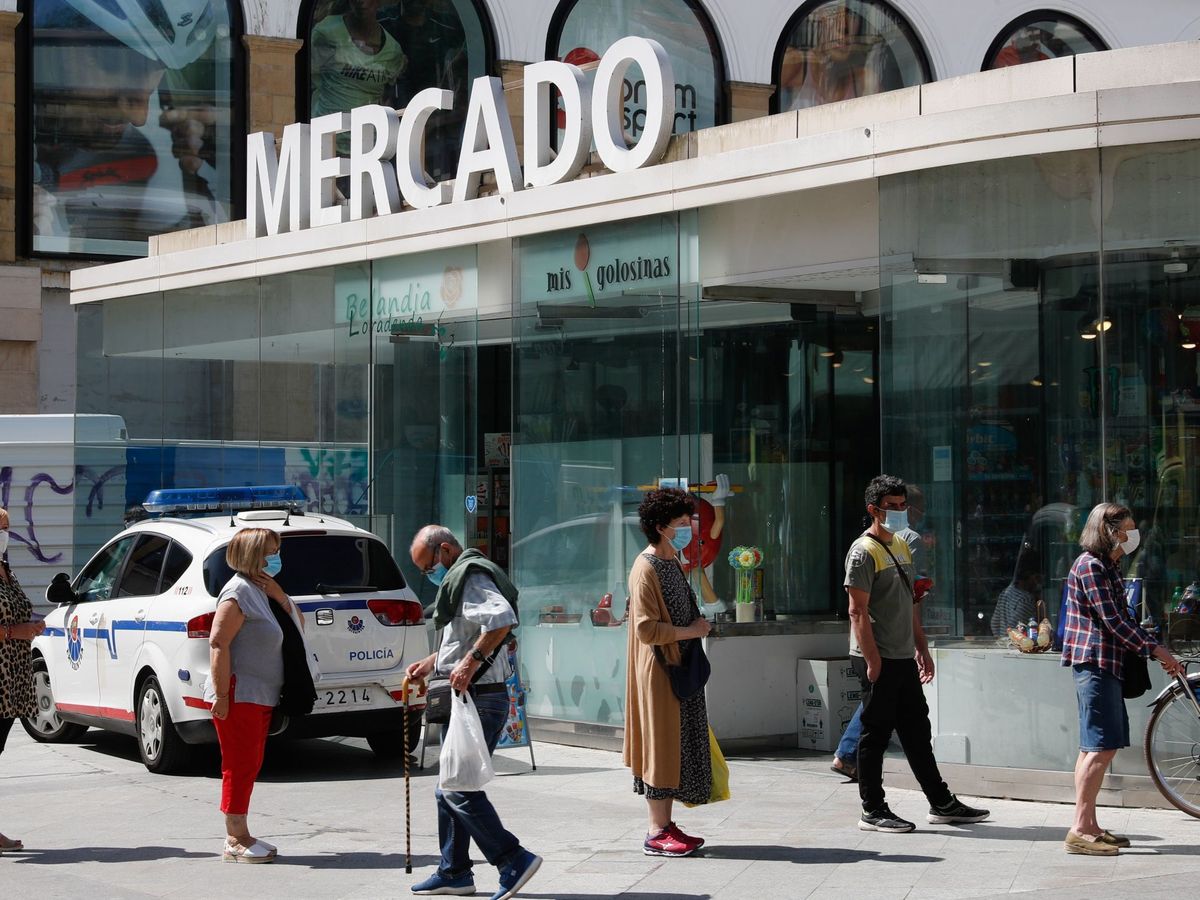 Foto: Un mercado en San Sebastián. (EFE)