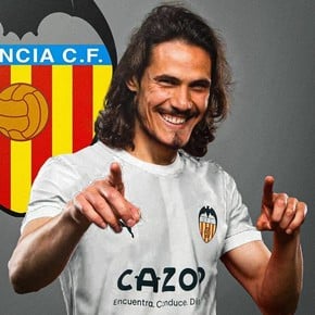 Ni Boca ni Villarreal: Cavani fichará con el Valencia