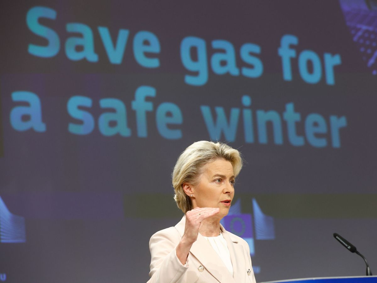 Foto: La presidenta de la Comisión Europea, Ursula von der Leyen. (EFE/Stephanie Lecocq)
