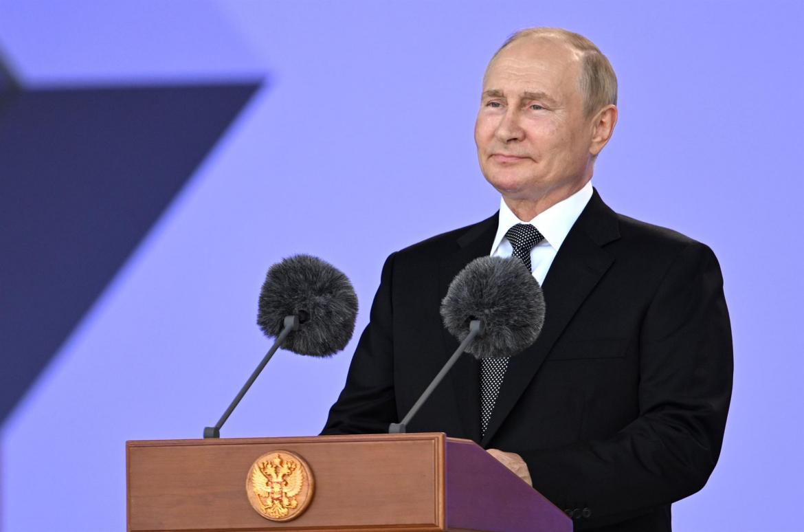 Putin en el foro Armia-2022. Foto Efe 2