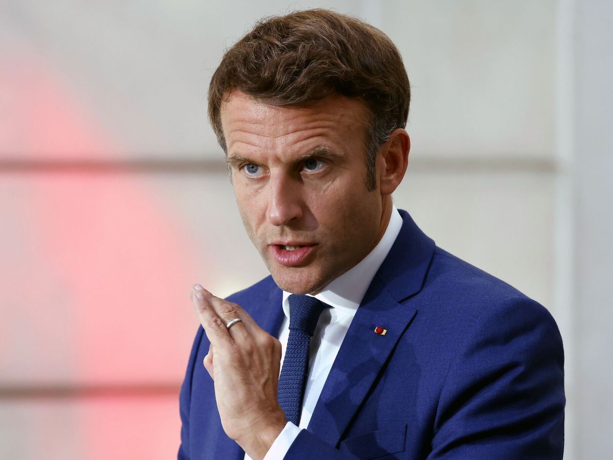 Foto: El presidente francés, Emmanuel Macron. (EFE/EPA/Pool/Ludovic Marin)