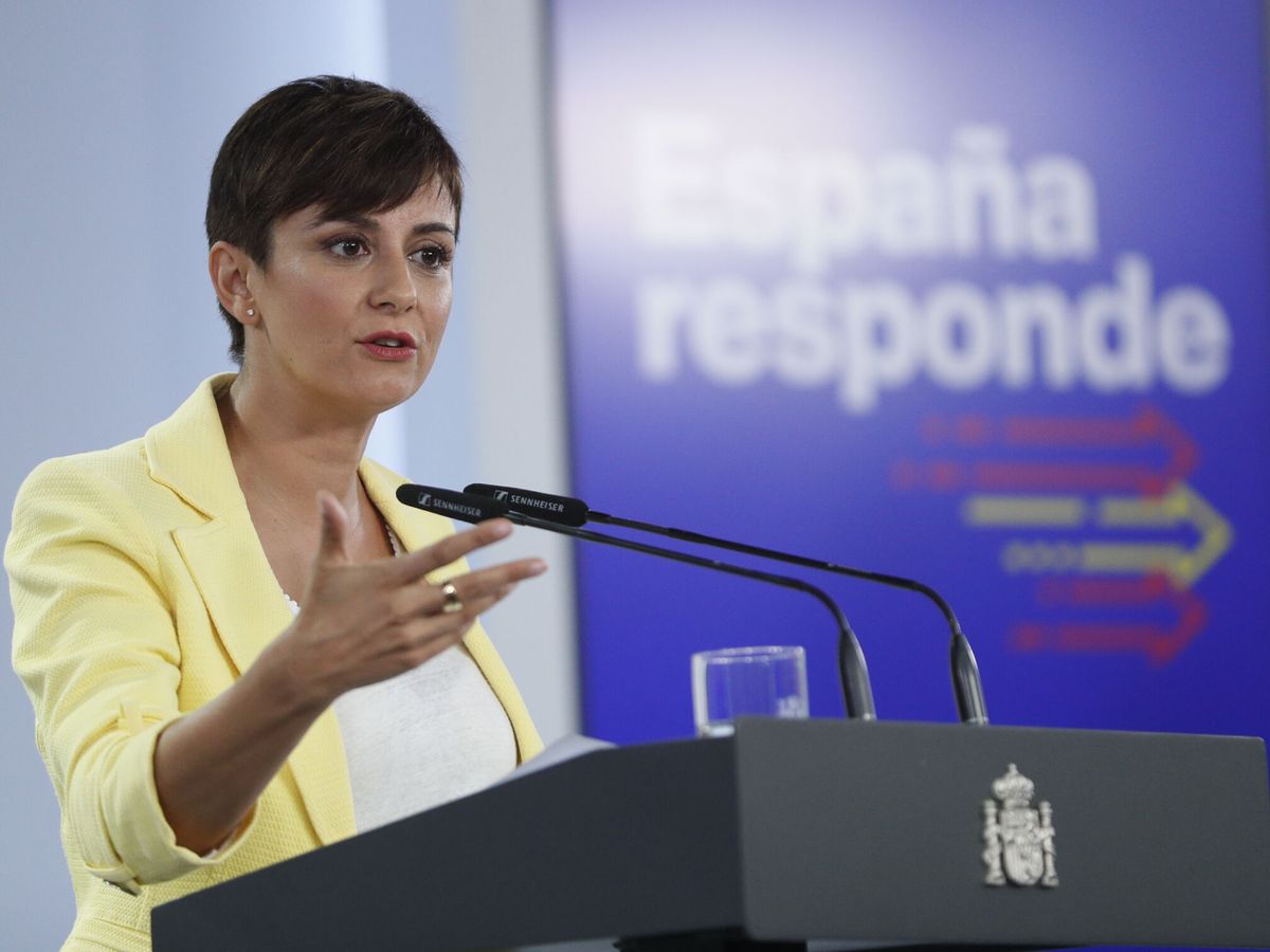 Foto: La ministra de Política Territorial y portavoz del Gobierno, Isabel Rodríguez. (EFE)