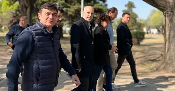 De Marchi acompañó a Rodríguez Larreta en el cierre de la campaña en Marcos Juárez