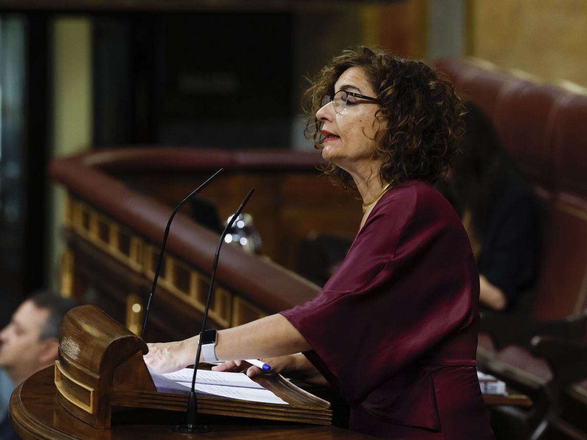 Foto: La ministra de Hacienda, María Jesús Montero. (EFE/J.J. Guillén)