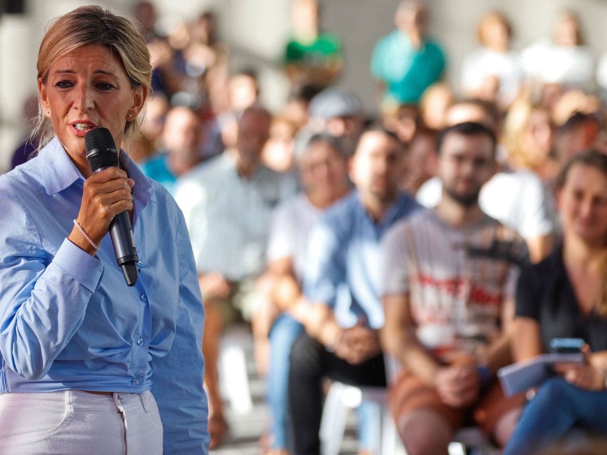 Foto: La vicepresidenta segunda y ministra de Trabajo, Yolanda Díaz. (EFE/Luis Tejido)
