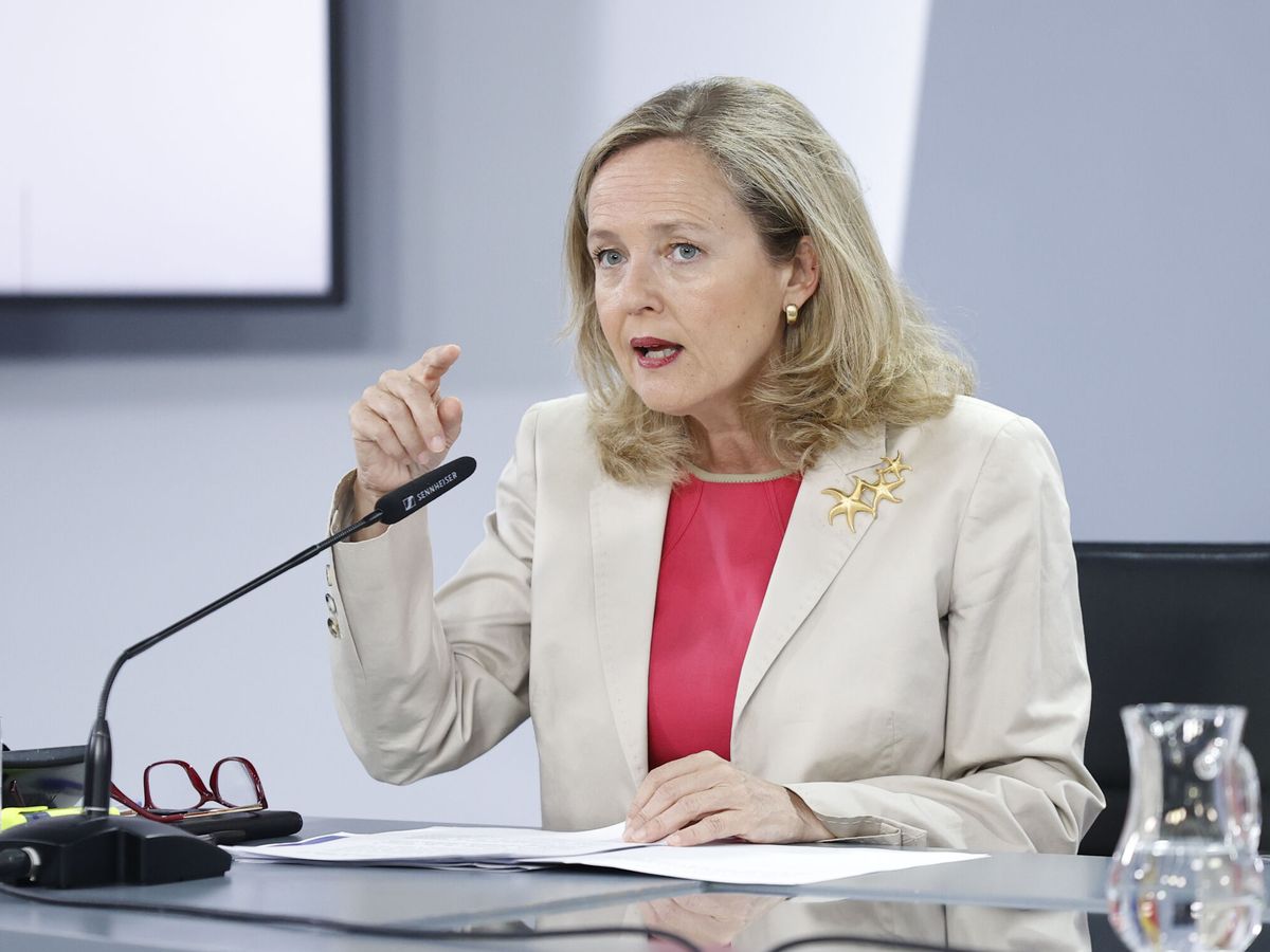 Foto: La vicepresidenta primera del Gobierno y ministra de Economía, Nadia Calviño. (EFE/Chema Moya)