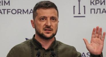 Zelenski acusó a Rusia de “terrorismo económico”