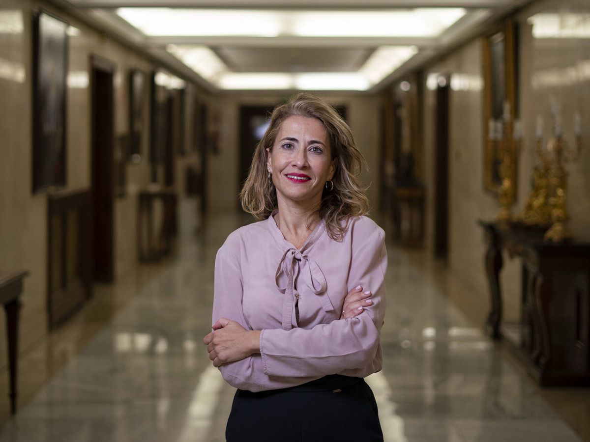 Foto: Entrevista a Raquel Sánchez. (O. C.)