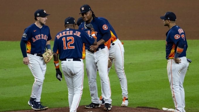 Astros de Houston on X: Framber Valdez dominó la lomita